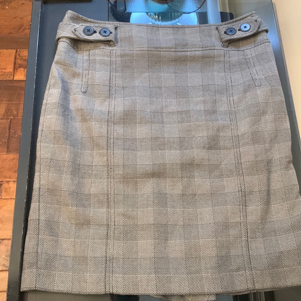 Plaid Skirt + Belt Included APT 9